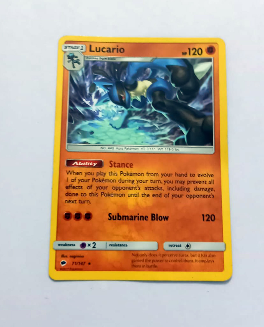 Lucario - Golden Card